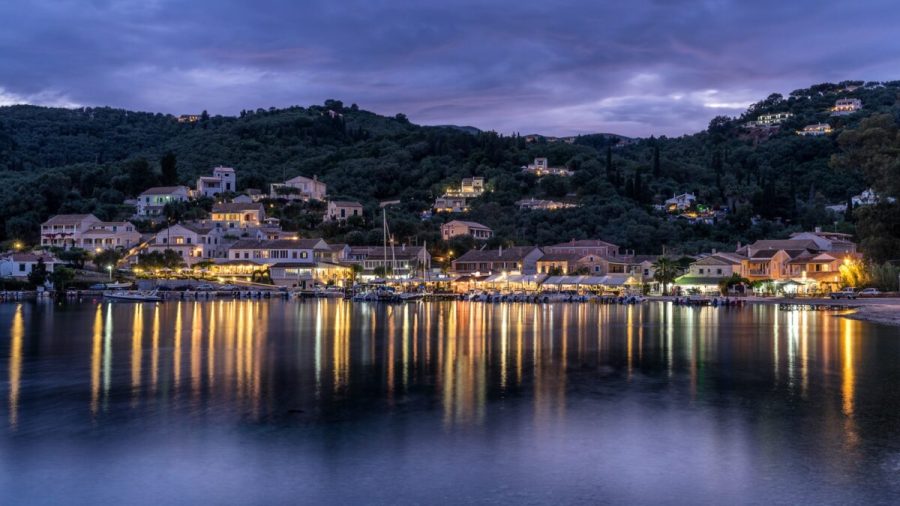 Agios Stefanos NE Corfu by night 1200x675